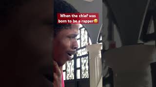 No way his a rapper 😅that cooks 👀#funny #youtubeshorts #relatable