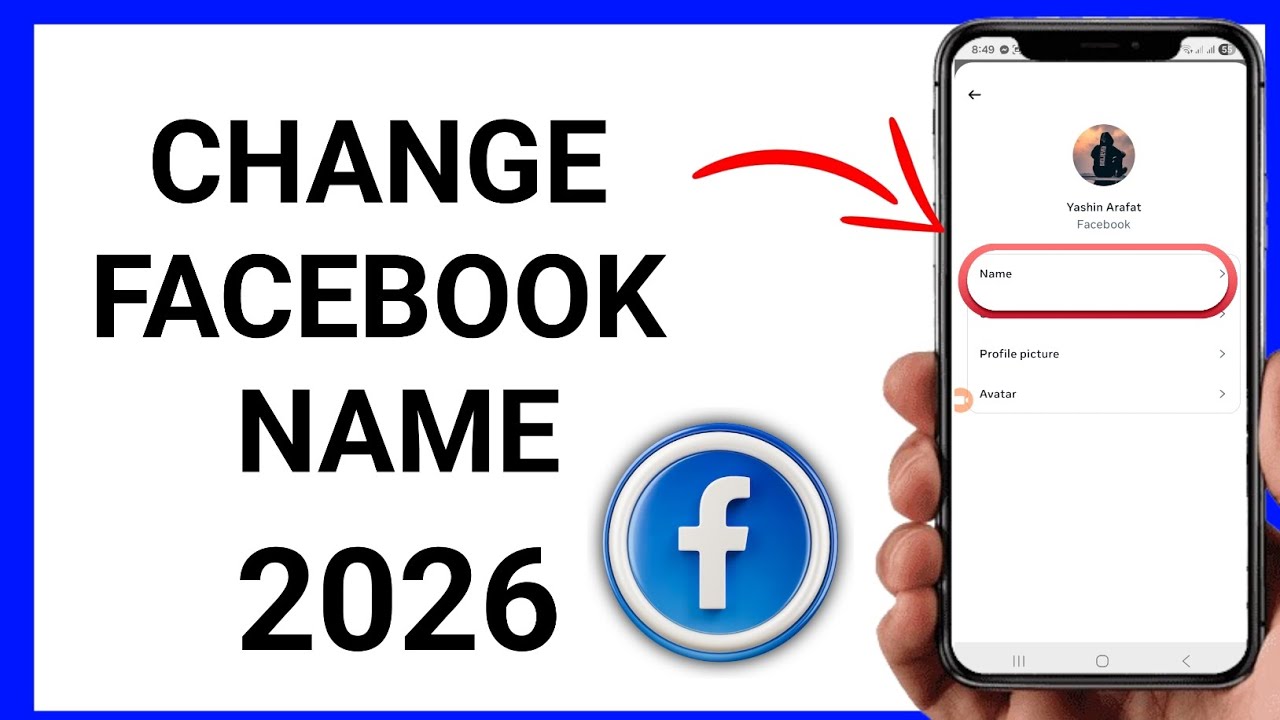 how to change your Facebook name in 2026 step by step!