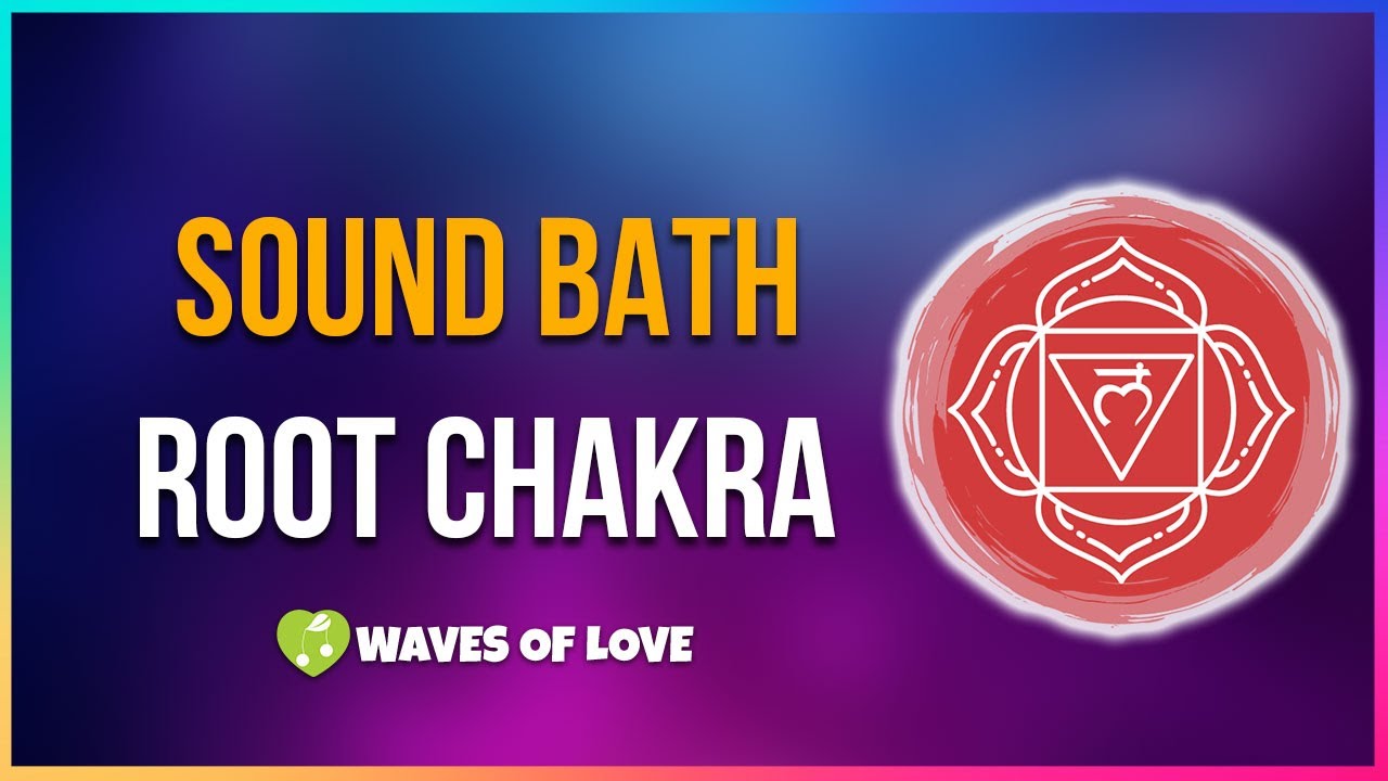ROOT CHAKRA CLEANING SOUND BATH | Tibetan Healing Sounds to Remove Anxiety and Fears