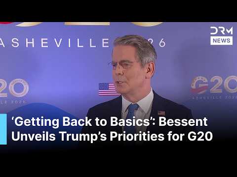 JUST IN: Scott Bessent and Fed Chair Kevin Warsh Address G20 Finance Leaders in Asheville | AF1G