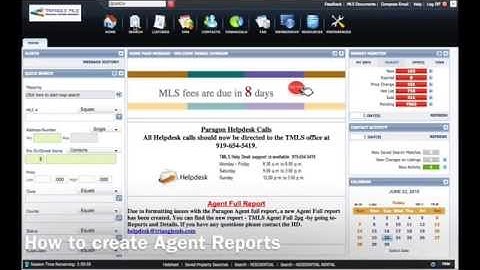 Paragon Agent Reports