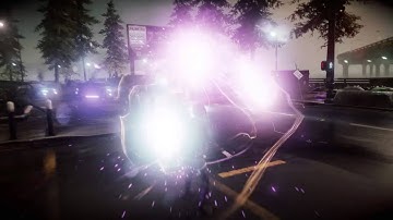 inFAMOUS: First Light Gameplay (PS4) - Neon Singularity Karma Bomb