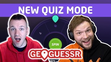 NEW GeoGuessr Quiz mode! REACTS
