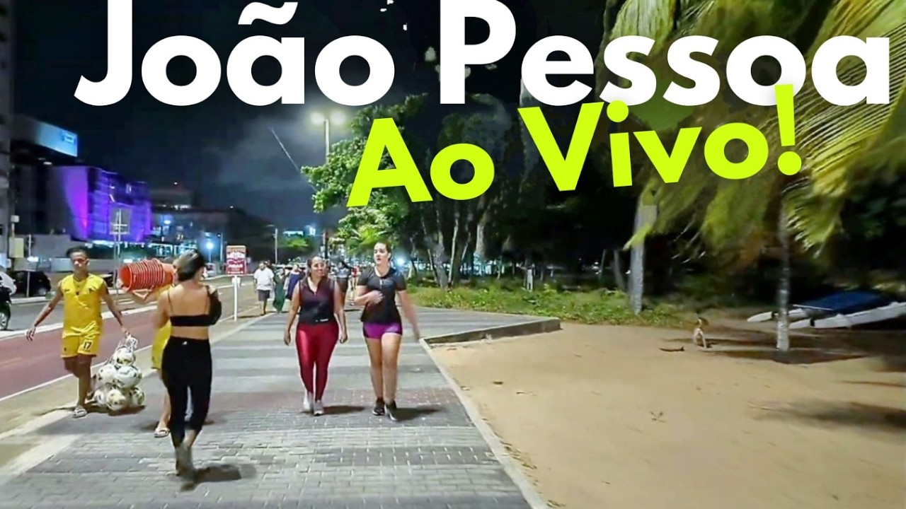 Caminhada de Quarta-Feira na Orla - João Pessoa Ao Vivo! - Brasil