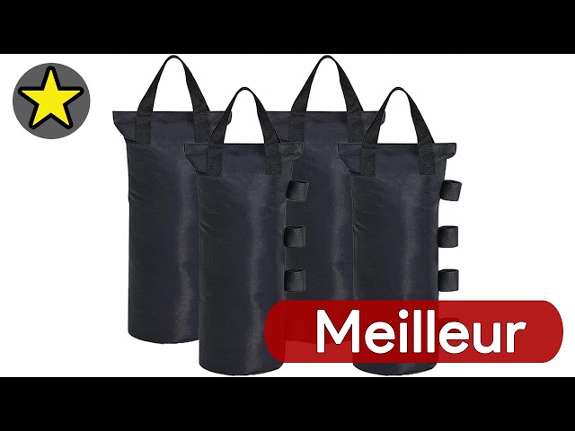 Sac Lestage Tonnelle Lot De 12 Sacs De Sable Pour Auvent De Lestage, Sacs De Sable Robustes Pour Auvent Extérieur, Tonnelle, Sacs De Sable Sans Sable Sac De Lestage Pour Tonnelle