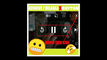 How to remove X Button on your YouTube Videos.100% Solve