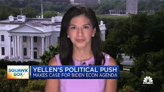 Treasury Sec. Janet Yellen to speak on President Joe Biden's economic policy