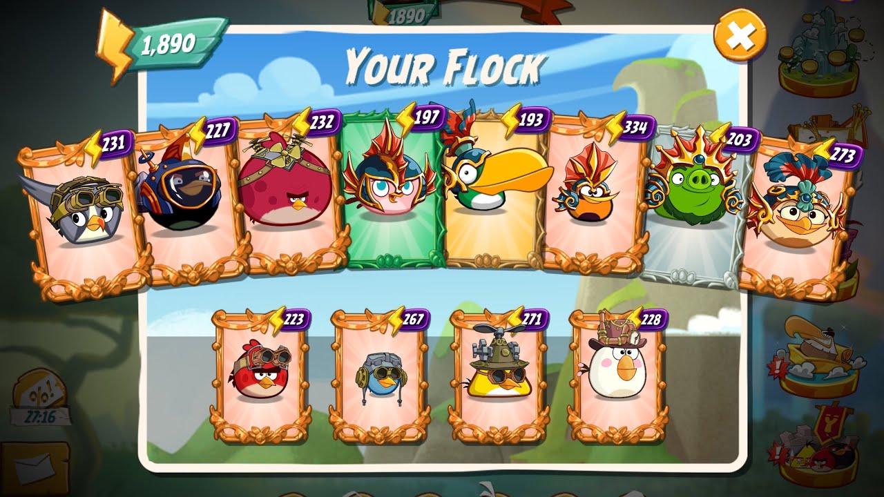 Swift ab2 angry birds 2 mighty eagle boot camp mebc today 144M SCORE 32