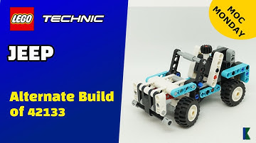 LEGO® Technic Jeep | MOC by Nequmodiva | Stop Motion Build | 42133 Alternate Build