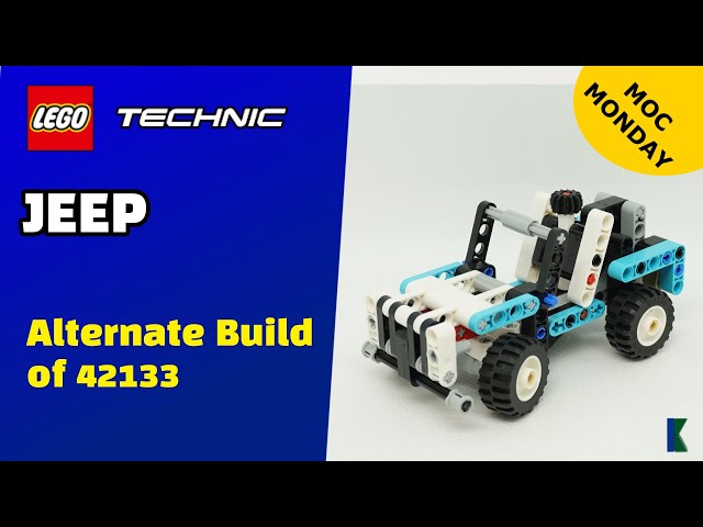 LEGO® Technic Jeep | MOC by Nequmodiva | Stop Motion Build | 42133