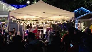 Christmas Singalong - Eucalyptus Ave, San Carlos CA - Andy Z Live show
