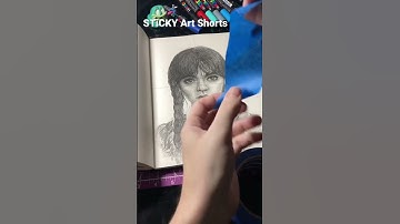 1 Drawing, But 4 Different Styles with Posca ✨ #shorts