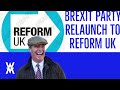 Brexit Party To Relaunch As Reform UK, Farage And Tice Announce