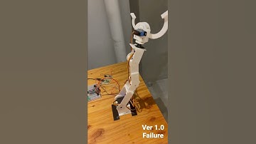 [ Robot operation verification ] result is failure 😢 3 axis Robot arm from scratch. (Ver1.0)