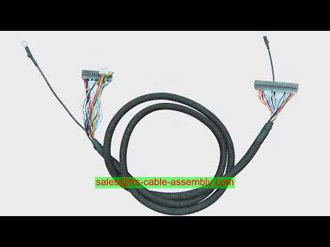 Built Wire Harnesses Dell Inspiron Mini 1018 LVDS Cable Cable Secured Jae FI-X30Hl To Hrs Df14-30P S