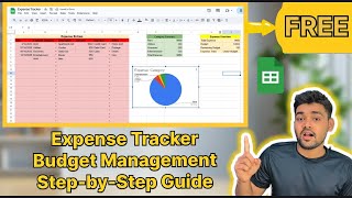 📊 How to Create Expense Tracker in Google Sheets | Step by Step Guide (Beginner Friendly) in Hindi