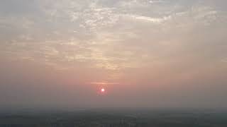 Smoky Sunset Manchester, Iowa 6/27/23