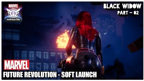 Black Widow Intro Gameplay - Marvel Future Revolution [MFR] Part-2 Android/iOS Gameplay