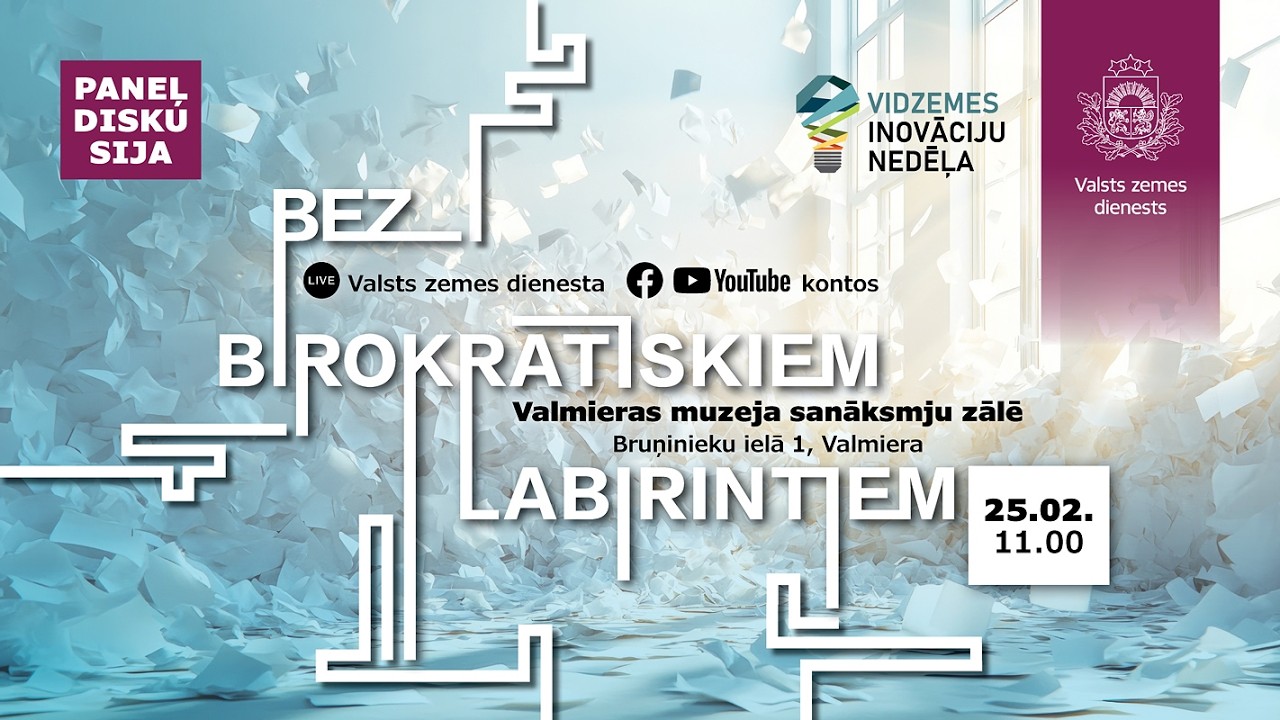 Diskusija: Bez birokrātiskiem labirintiem