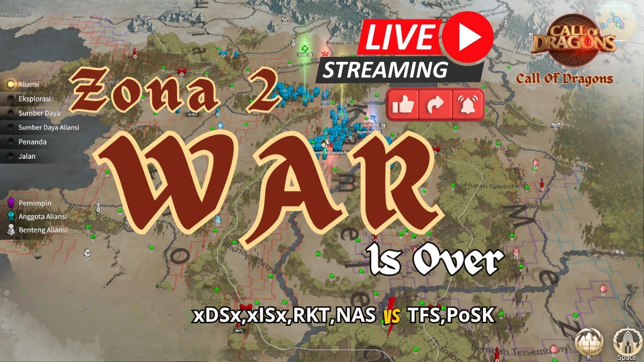 Call Of Dragons - Zona 2 "War Is Over" - xDSx,xISx,RKT,NAS vs TFS,PoSK