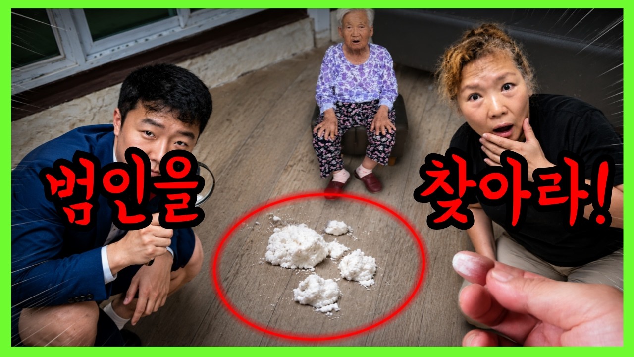 어젯밤 시골집에서 벌어진 수상한 사건의 전말