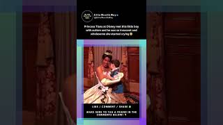 Boy with Autism meets Princess Tiana at Disney