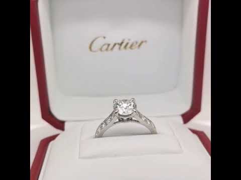pre owned cartier engagement rings