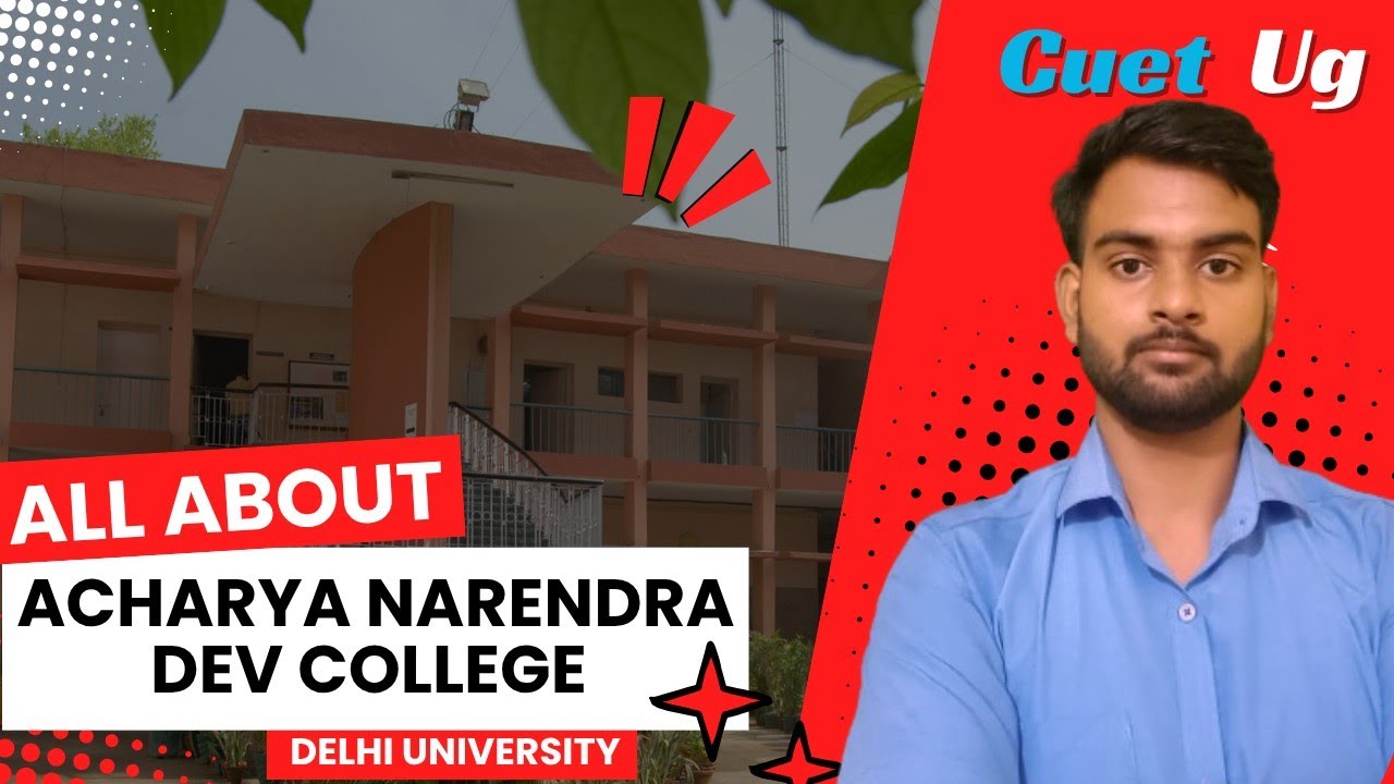 Acharya narendra dev College Delhi University | andc college | andc delhi university