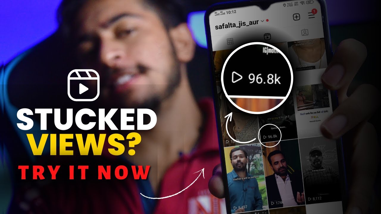 Instagram reels views Stuck/Freeze Problem Solve Reels views stuck at