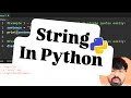 String in Python | #python 