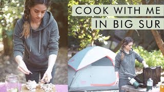 Cook Dinner With Me in Big Sur! Vegan Zero Waste Camping | Alli Cherry