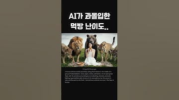 [Veo3] AI가 과몰입한 먹방 난이도...