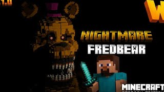 Can You Survive NIGHTMARE FREDBEAR in Minecraft?