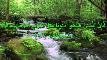 تلاوة خاشعة من أواخر سورة الذاريات للقارئ بلال بوعشرية