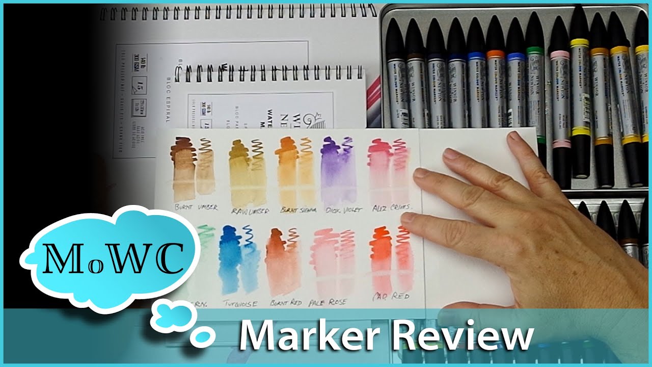 Winsor Newton Watercolor Marker Review 