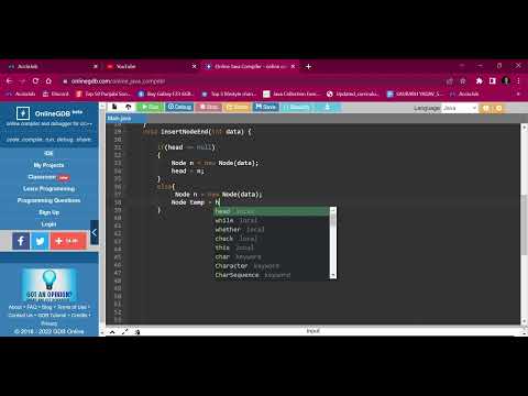 linkedlist in java | Insert Node At End Of LinkedList | Single LinkedList | Hindi