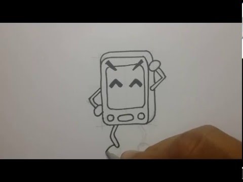 วาดการ์ตูน รูปโทรศัพท์มือถือ เล่นกัน หัดวาดการ์ตูน