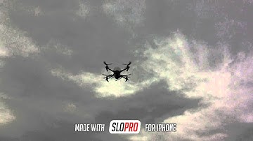 Multiwii quadcopter Slow motion of crash