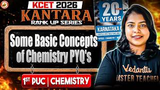 Periodic Table + Mole Concept KCET PYQs 🔥 | 1st PUC Chemistry | Kantara Rank-Up 2026 screenshot 3