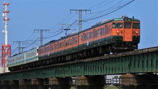 JR115系N38+N35編成 143M 普通 新潟行き JR越後線 白山～新潟 区間