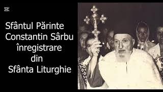 Vocea în original  sf.parinte Constantin Sarbu  la citirea din sf Evanghelie în timpul sf Liturghii🙏