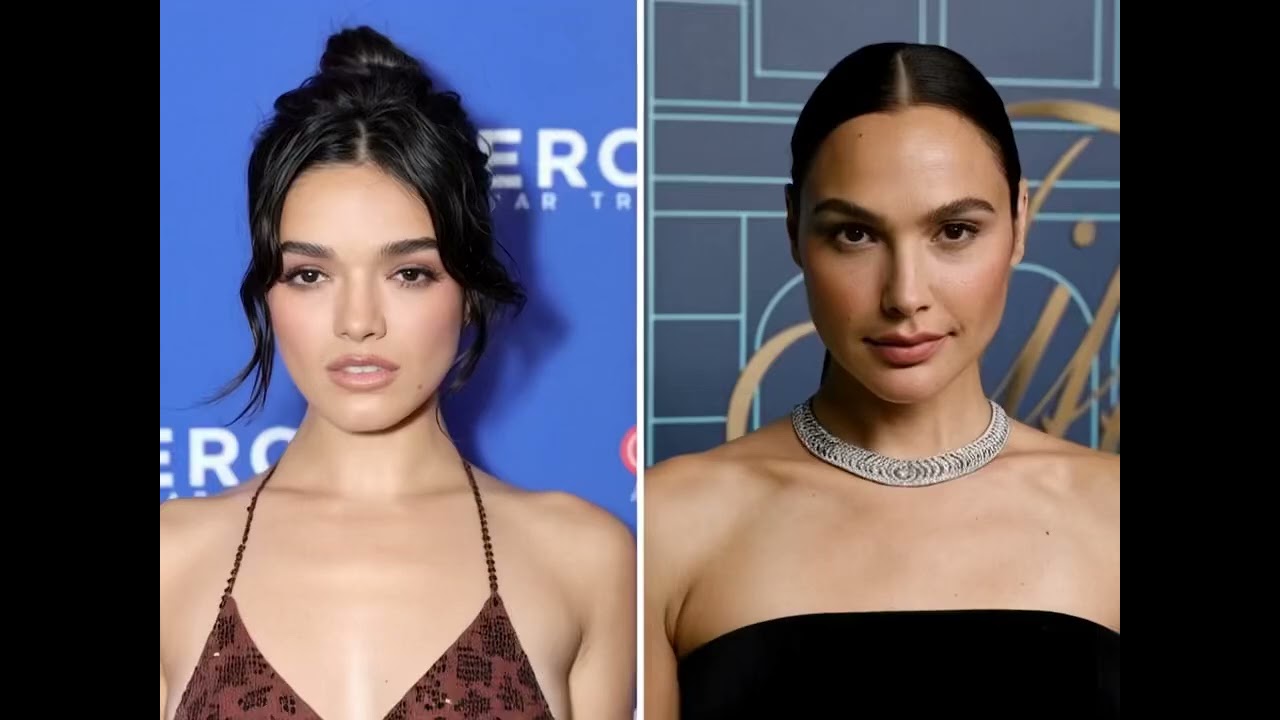 Rachel Zegler and Gal Gadot lesbian kiss