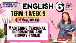 ENGLISH 6 Term 1 Week 9 - Mastering Personal Information and Survey Forms