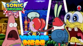 SpongeBob in sonic origins