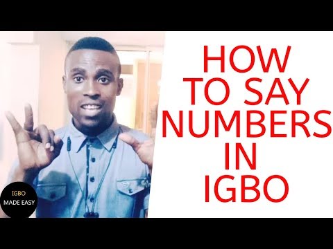 Learn How to Say Numbers in Igbo