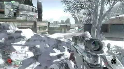 Black Ops: Flawless Sniping Gameplay 33-0 On Array