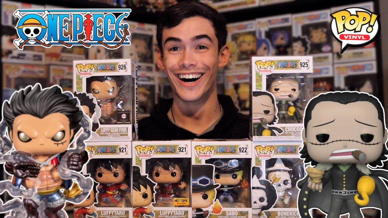 Unboxing All Of My New One Piece Funko Pops Gear Four Luffy Crocodile Sabo Luffytaro Youtube