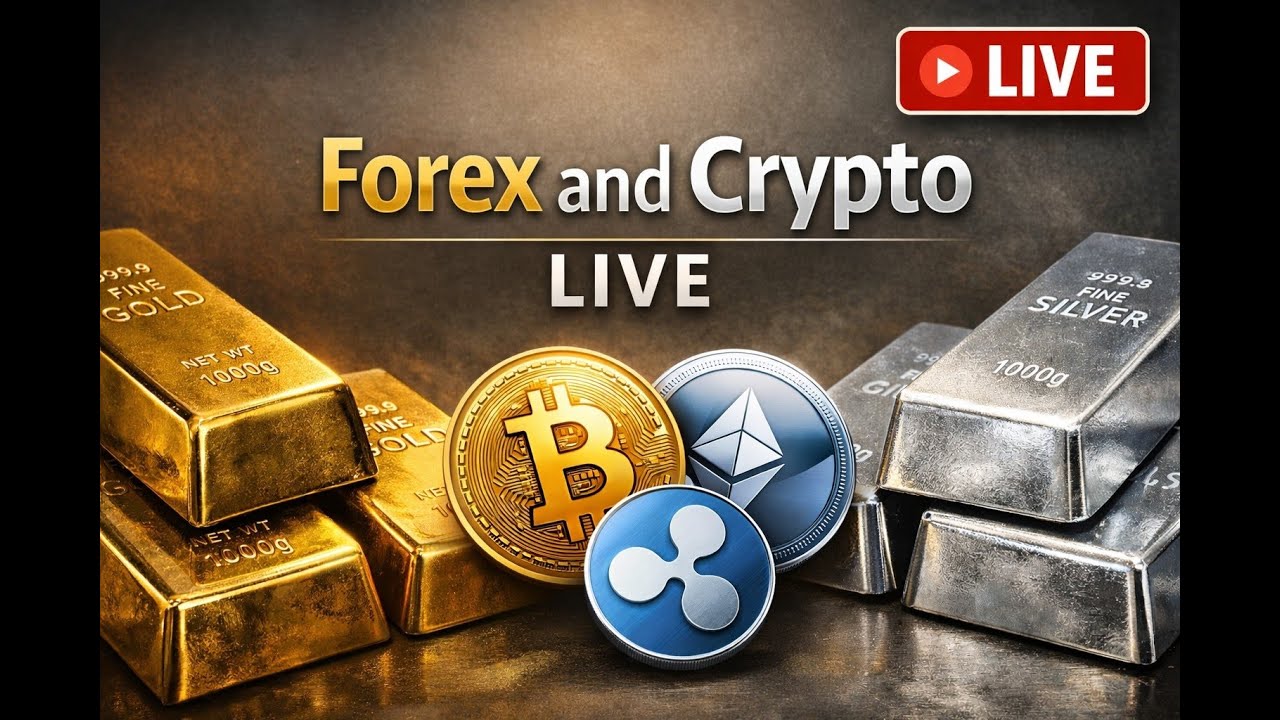 🔴 Live Trading Session: Forex & Crypto Market Break GOLD (XAUUSD) Setup