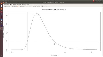 2-sided UMP Tests in the 1-Parameter Exponential Family (Part 4 of 8): Using R Chi-sq Distribution
