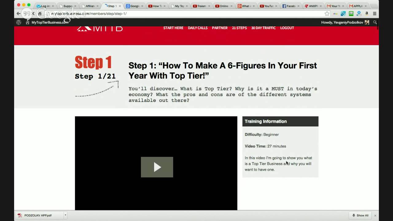 What is MOBE and 21 step System and how to profit from it.